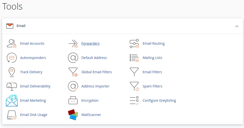 Redireccionar correo en cPanel - Tutoriales